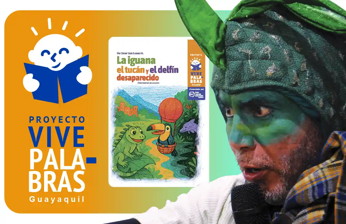 La Carpa de la Luna presenta La iguana, el tucán y el delfín desaparecido, obra de teatro infanti, en la Feria del Libro 2025